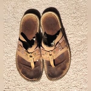 UGG Women's Furry Sherpa Lined Flip Flops Sandals Size 9 UGG 1629